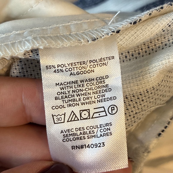 Loft new with tags striped shorts - Picture 3 of 3